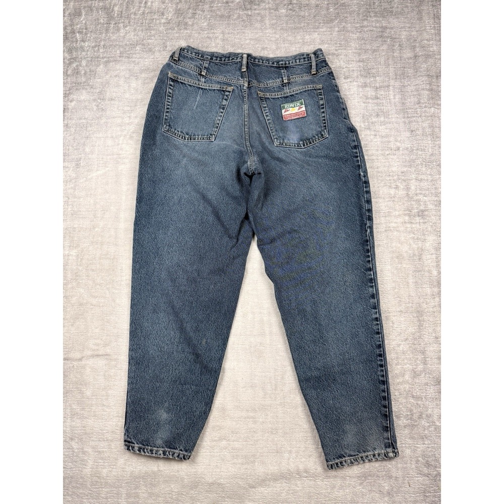 EDWIN Jeans‎ Men's 33x34 Blue Japanese Denim French Baggy Tapered Vintage 90s